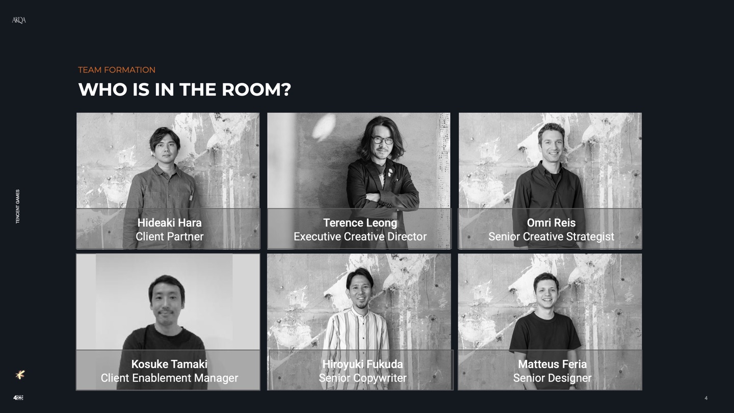 Tencent Games Japan brand pitch slide 4