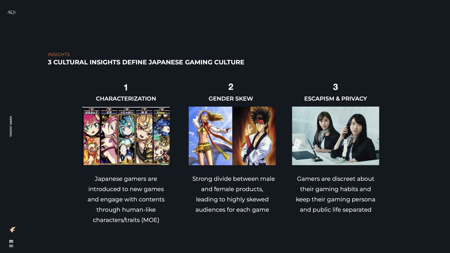 Tencent Games Japan brand pitch slide 20