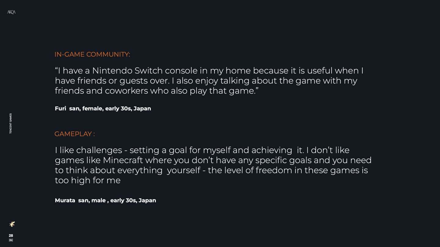 Tencent Games Japan brand pitch slide 28