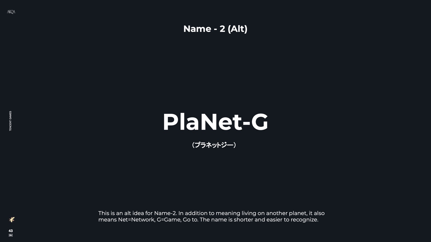 Tencent Games Japan brand pitch slide 43