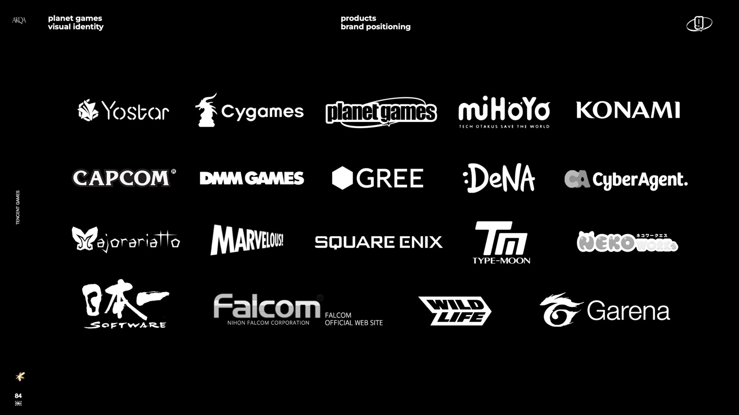 Tencent Games Japan brand pitch slide 84